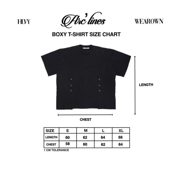 HLVY - Arc’lines Distresses T-shirt