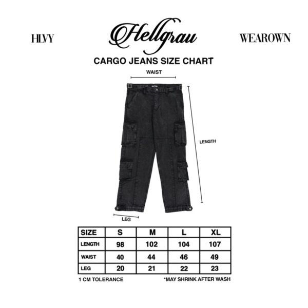 HLVY - Cargo Jeans Neutrals