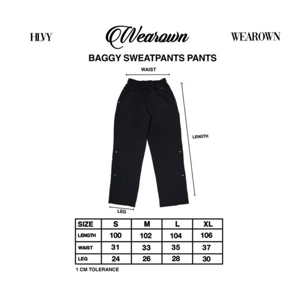 HLVY - Baggy Sweat Pants Wearown